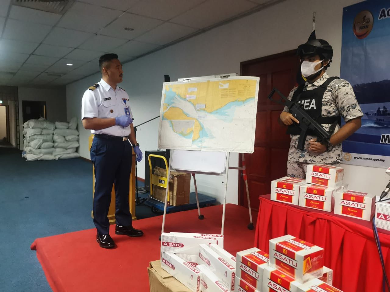 APMM rampas rokok bernilai RM156 ribu di Tawau