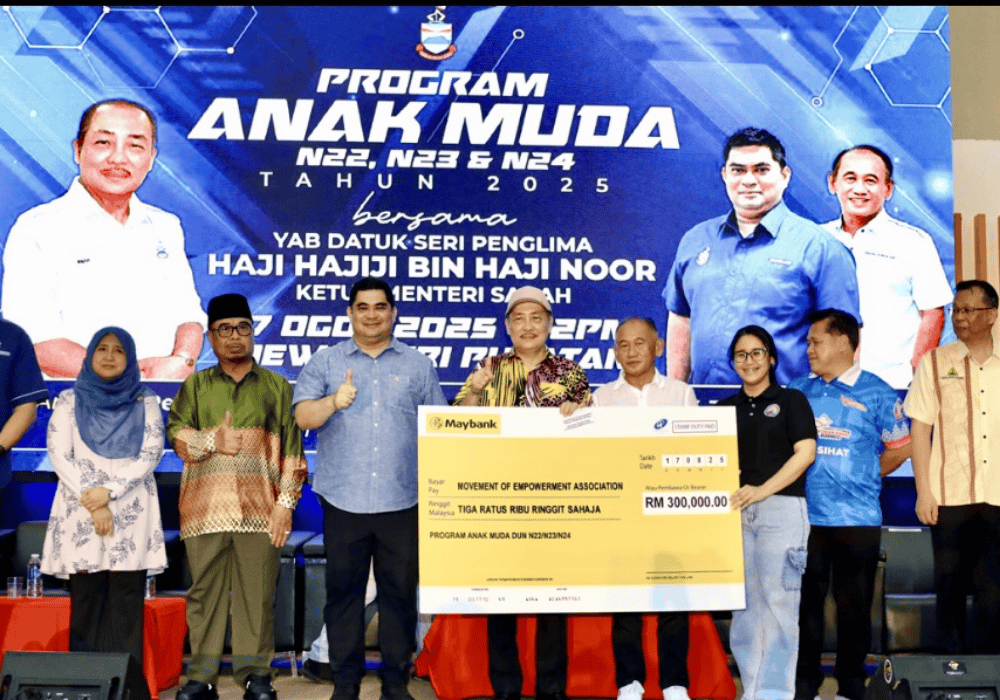 Hajiji Tegaskan Komitmen Sabah Perkasa Belia Sebagai Tonggak Pembangunan