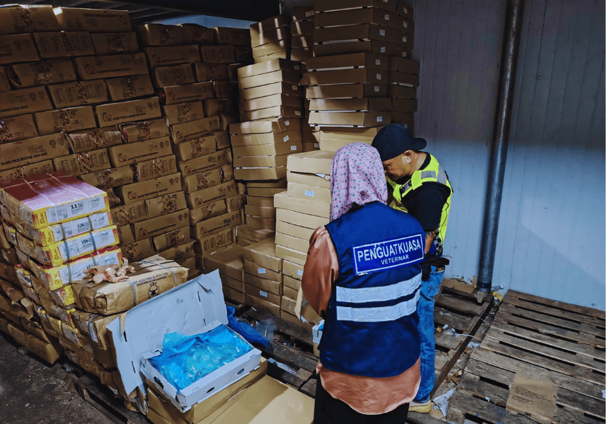 Rampasan Besar Makanan Sejuk Beku Tidak Sah di Kota Marudu 1 Gambar Sejuk Beku Kota Marudu