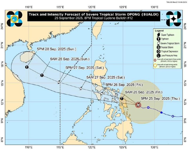 Amaran Cuaca: Pantai Barat Sabah dan Labuan Dijangka Alami Hujan Lebat, Angin Kencang 25–28 September