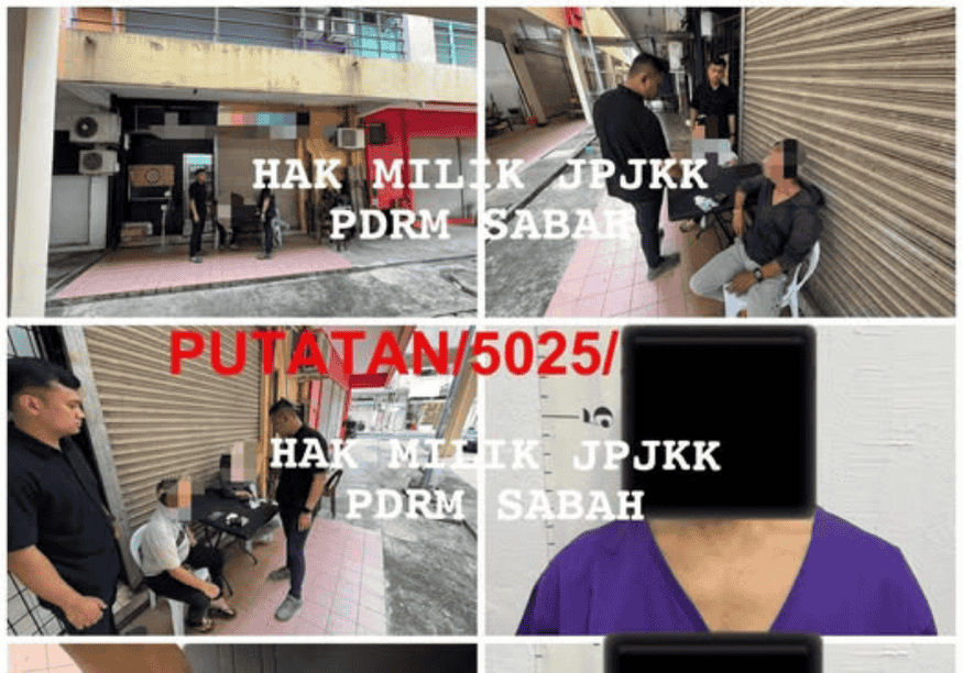 Polis Tumpas Aktiviti Loteri Haram dan Judi Wah Hui di Penampang