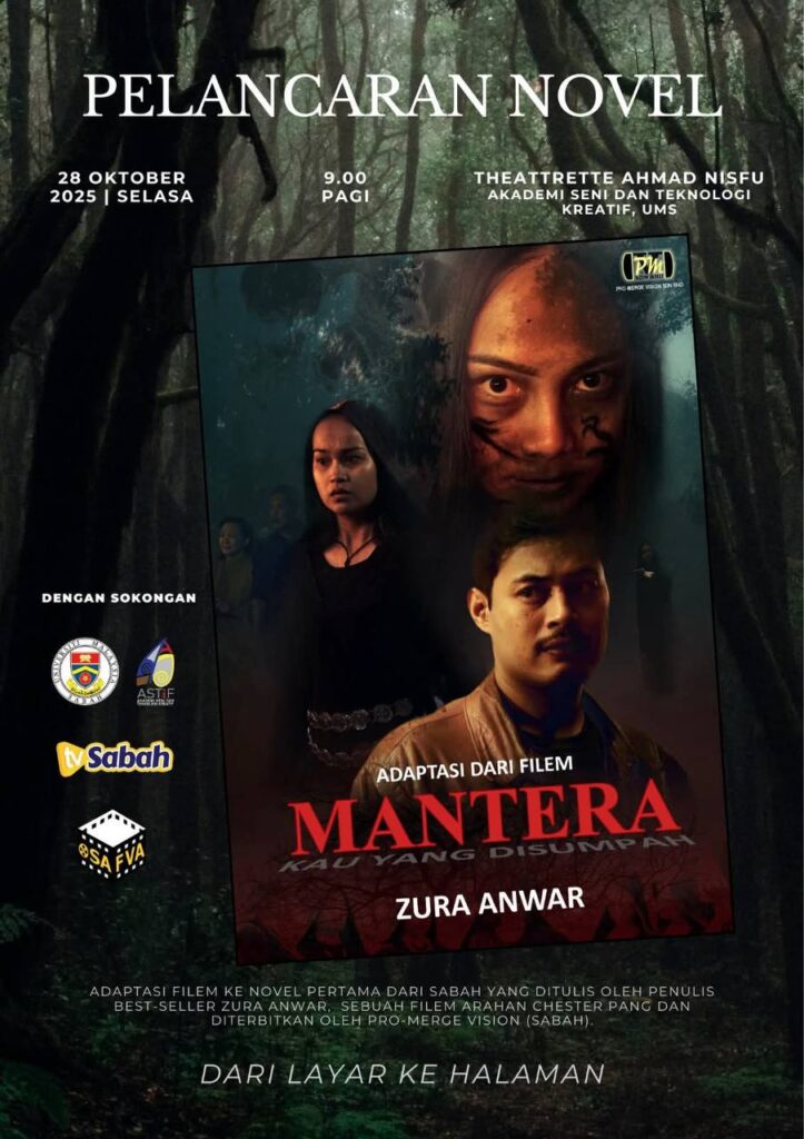Penulis Sabah, Siti Syazurah Hidupkan Keunikan Budaya Kadazan Dusun Dalam Novel “Mantera” 2 photo 2025 10 29 20 54 20