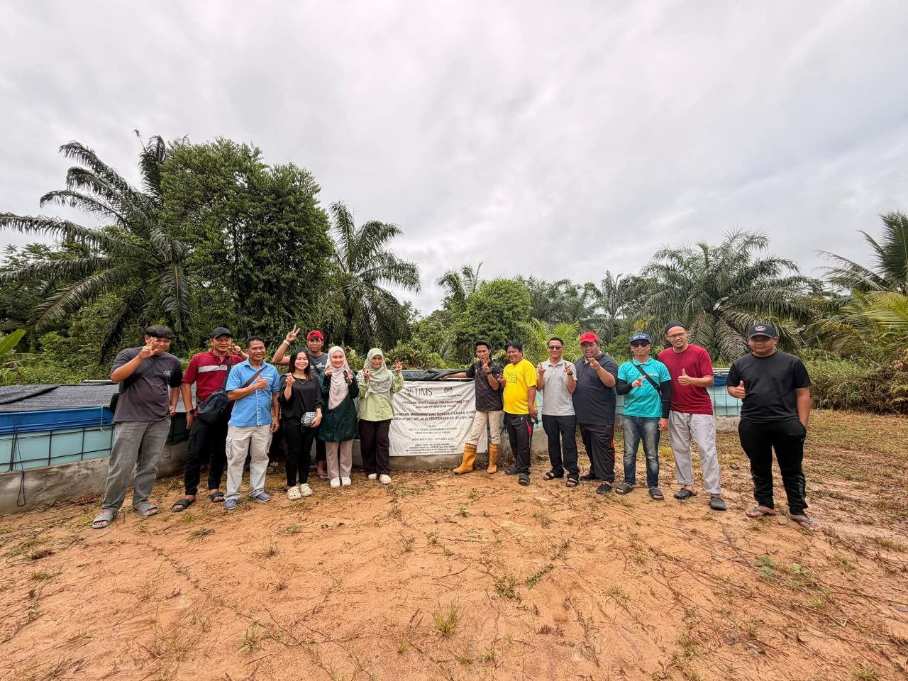 UMS Perkasa Komuniti melalui Bengkel Penternakan Udang Galah di Klias 1 UMS Perkasa Komuniti melalui Bengkel Penternakan Udang Galah di Klias
