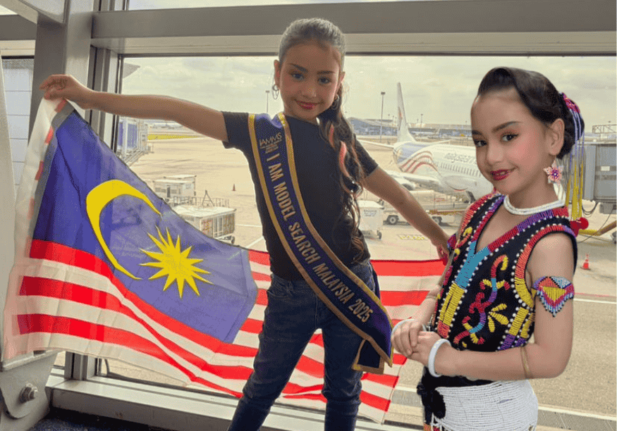 Gambar Elnara Wakil Malaysia Termuda