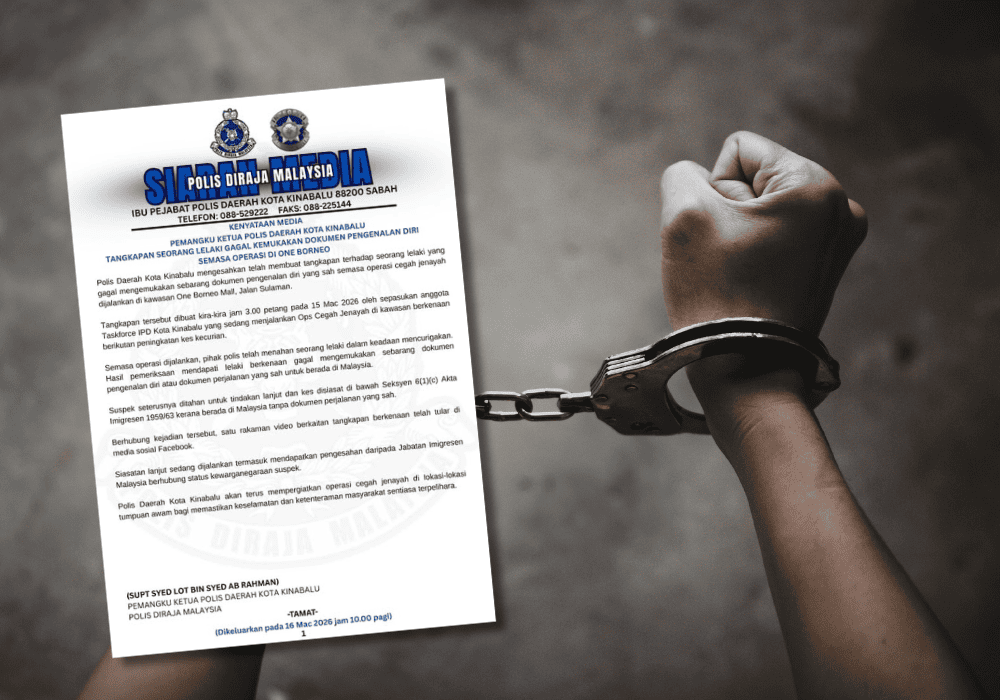 Gambar Lelaki Ditahan