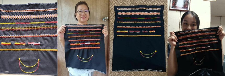 Rinongkitan, warisan sulaman tangan wanita Dusun Kiau sejak Awal 1900-an 3 image