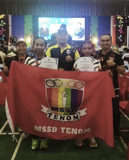 Atlet Muda Tenom Cipta Nama, Wakili Sabah ke MSSM Kebangsaan di Labuan