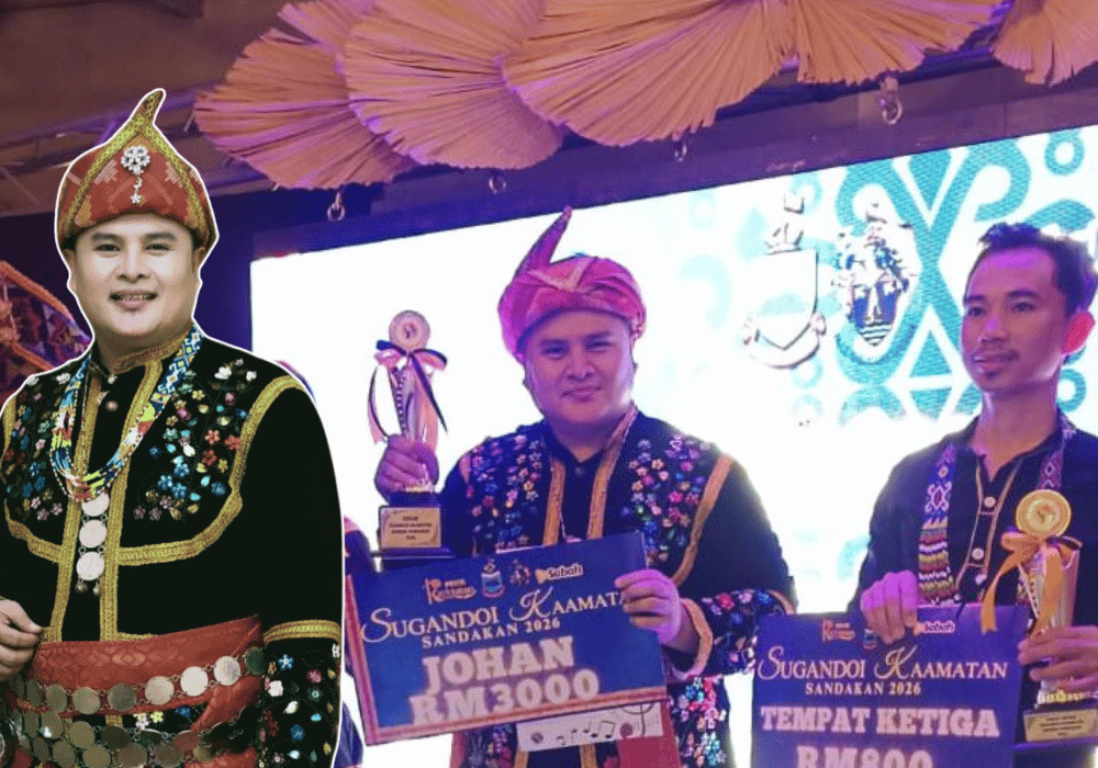 Gambar Ray Asmadin Juara Sugandoi Sandakan