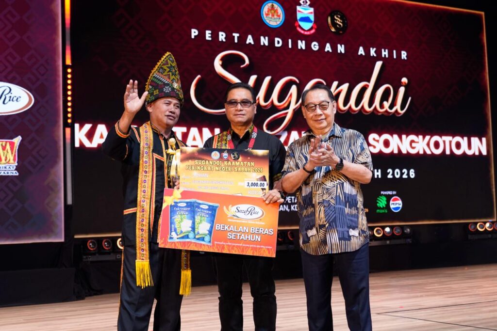 Dewan Hongkod Gempar: Tiga Juara Sugandoi Sabah 2026 Diumumkan, Netizen Puji Peserta Hebat & Berbakat 4 WhatsApp Image 2026 05 23 at 8.36.39 PM