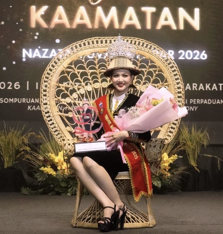 Tati Gelvia Vanessa Unduk Ngadau Papar 2026