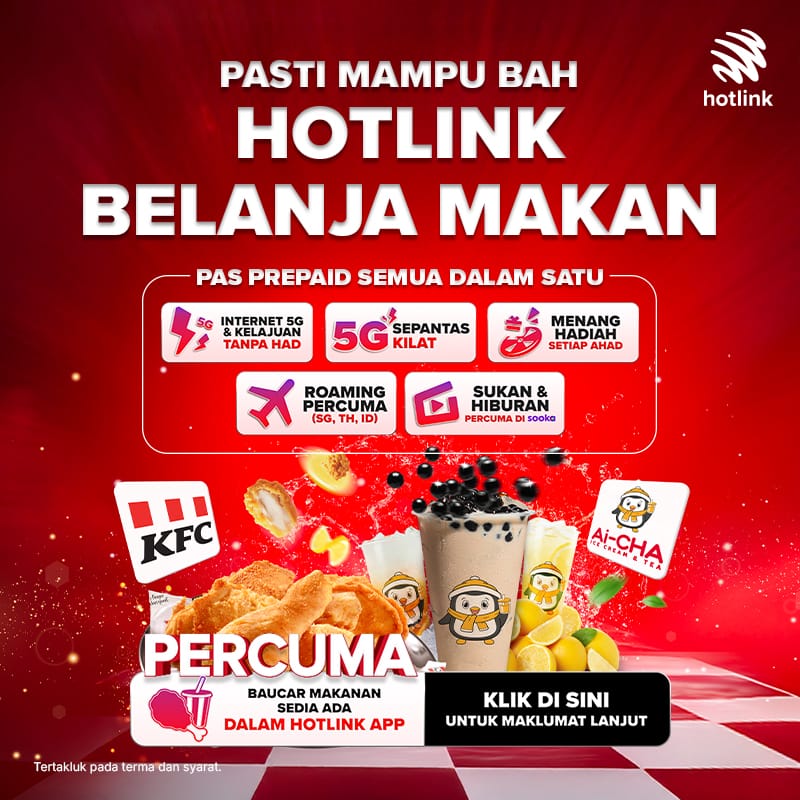 Hotlink Pasti Mampu Banner on TV Sabah News