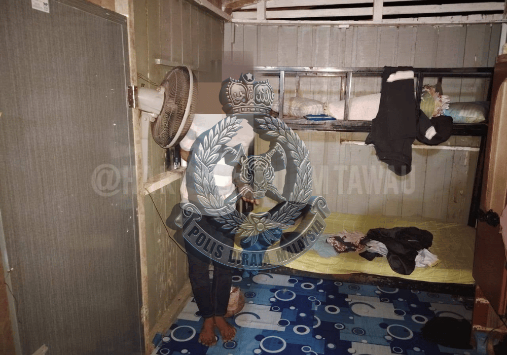 Lelaki warga asing suspek curi pakaian dalam wanita ditahan 2 Gambar Lelaki mencuri pakaian dalam