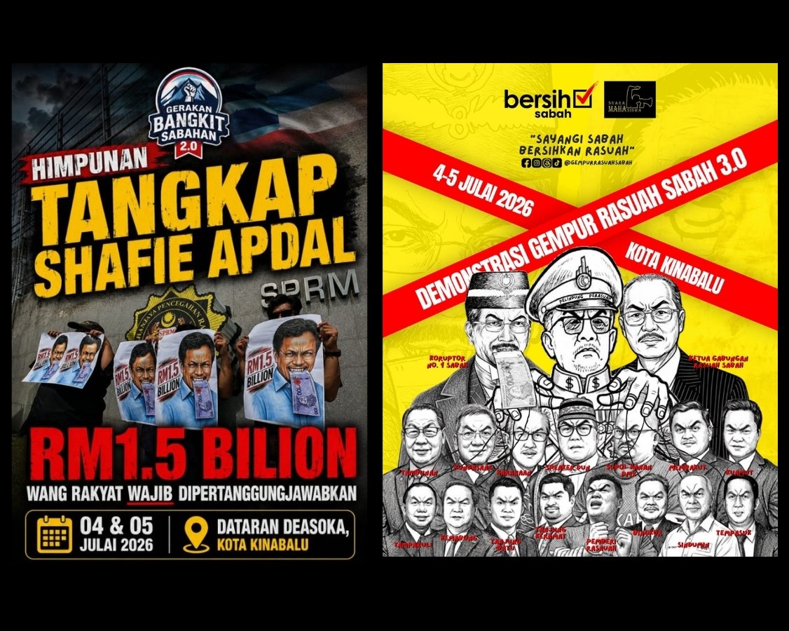 Gempur Rasuah 3.0 dan Bangkit Sabahan 2.0