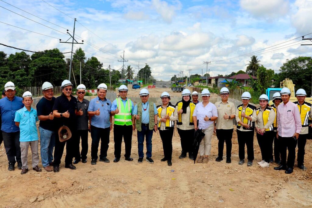 Jalan pintas Durok Keningau 30% siap, Jeffrey tinjau sendiri 2 Jeffrey Jambatan Sg Liawan