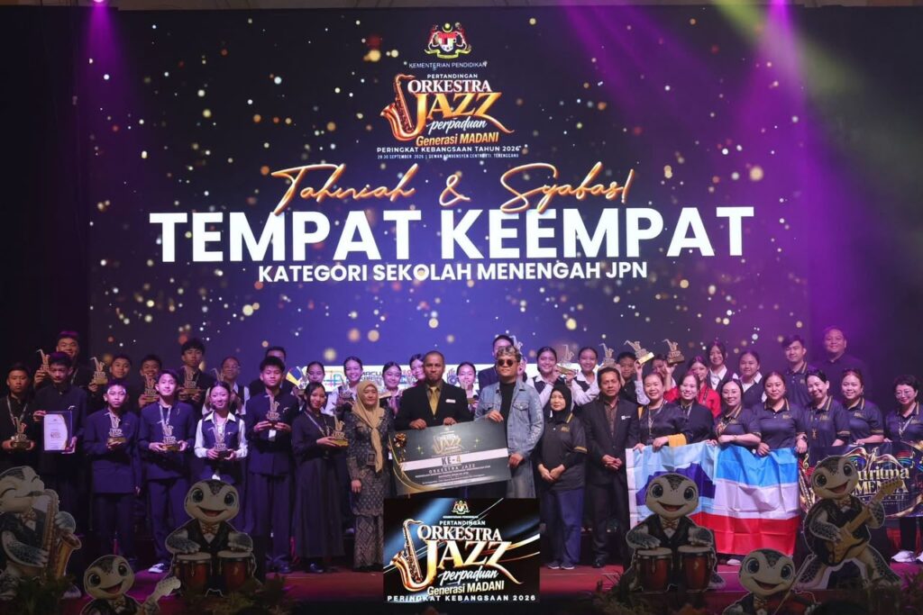 Orkestra Jazz BRS Wakili Sabah Raih Tempat Keempat Kebangsaan 2 740652a4 62ad 4597 9b0e 0b64a2d5822b