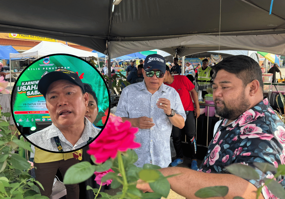Datuk Jonnybone Membuat Kunjungan Ke Gerai Penjaja